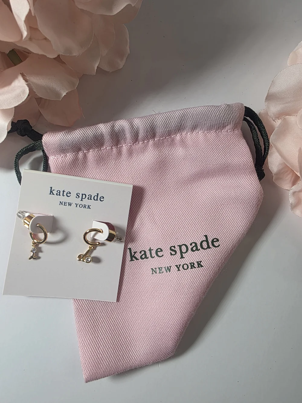 Kate Spade - I Do - Wedding Gold Hoop Earrings